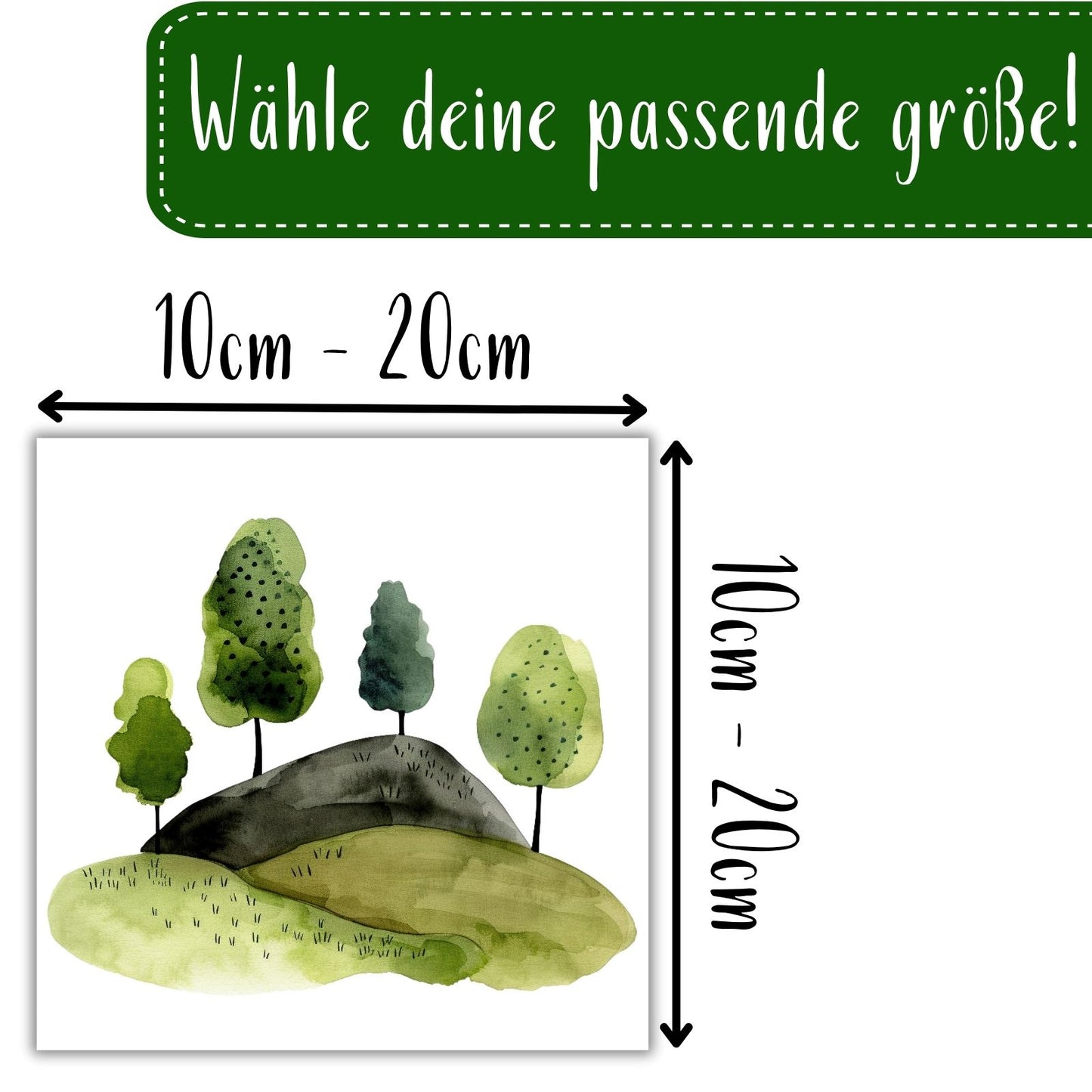 Natur Bügelbilder